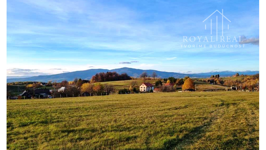 Detvianska Huta-Vrchdobroč,okres Detva - pozemok s krásnymi panoramatickými výhľadmi ....