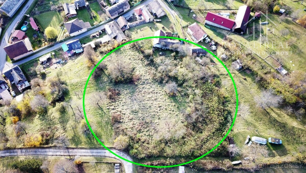 JEDINEČNÝ POZEMOK 3608 m2 s nádhernými VÝHĽADMI, pre Vaše NOVÉ rodinné sídlo